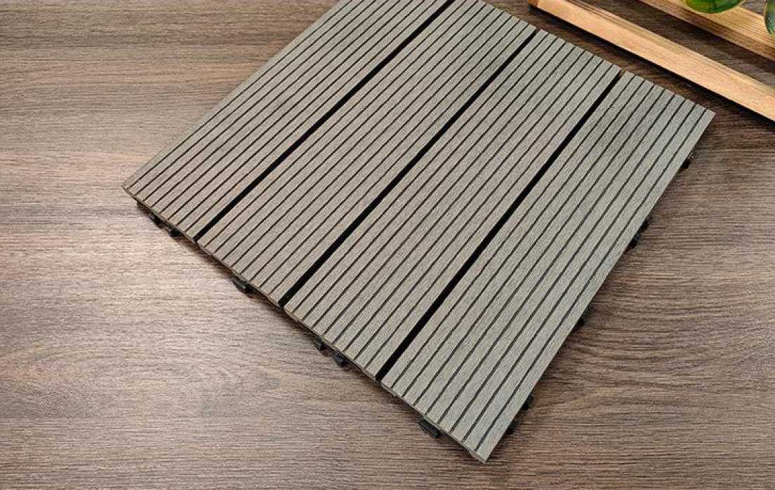Traditional WPC deck tiles