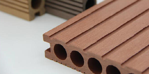 Traditional hollow WPC decking profiles